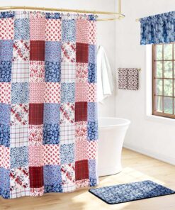 Callisi Americana Shower Curtain, Rug, Hand Towels, Valance, or Hooks