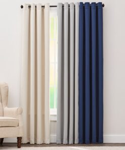 Room Darkening Window Panel 52"W x 63"L or 52"W x 84"L