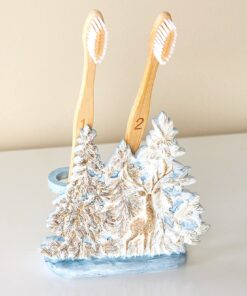 Winter Wonderland Toothbrush Holder or Valance